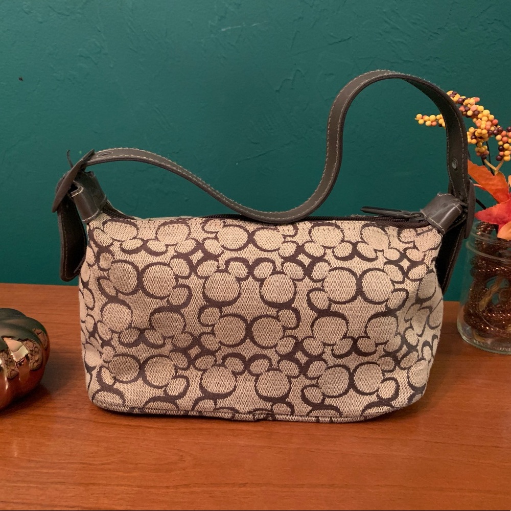 Disney Parks Mickey Mouse Monogram Handbag
